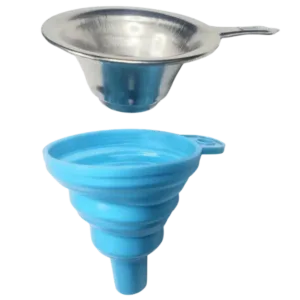 Filtro-Metalico-para-Resinas-3D-con-embudo-de-silicona