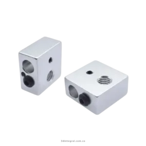 bloque calefactor aluminio V5 para hotend MK7 MK8