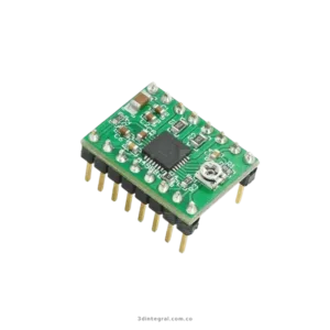 Controlador paso paso A4988 verde 2A vista frontal