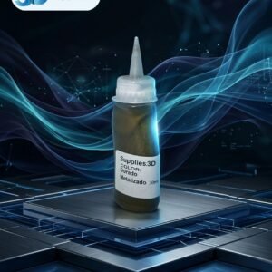 Pintura automotriz color dorado 30ml para impresión 3D