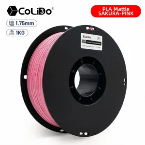 filamento PLA mate rosado 1kg carrete 1.75mm para impresora 3D