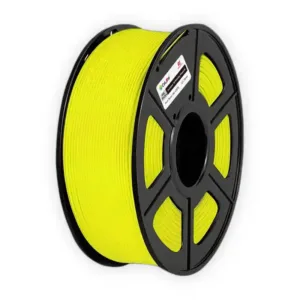 Filamento PLA alta velocidad amarillo en carrete 1kg con certificación RoHS