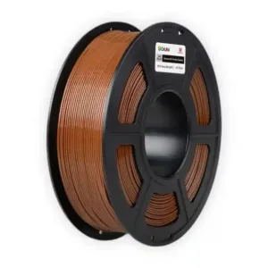 Carrete filamento PLA+ chocolate alta velocidad 1.75mm certificación RoHS