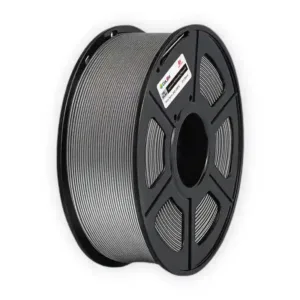 Filamento PLA alta velocidad gris 1.75mm carrete 1kg certificado RoHS