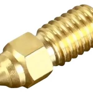 Boquilla de latón M6 0.4mm para Ender 3 V3 SE vista frontal