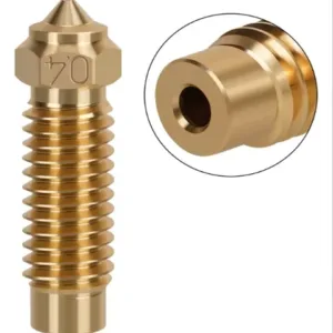 Boquilla de latón 0.4 mm para Elegoo Neptune 4 Plus y 4 Max vista frontal