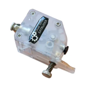 Extrusor BMG transparente lado derecho vista frontal